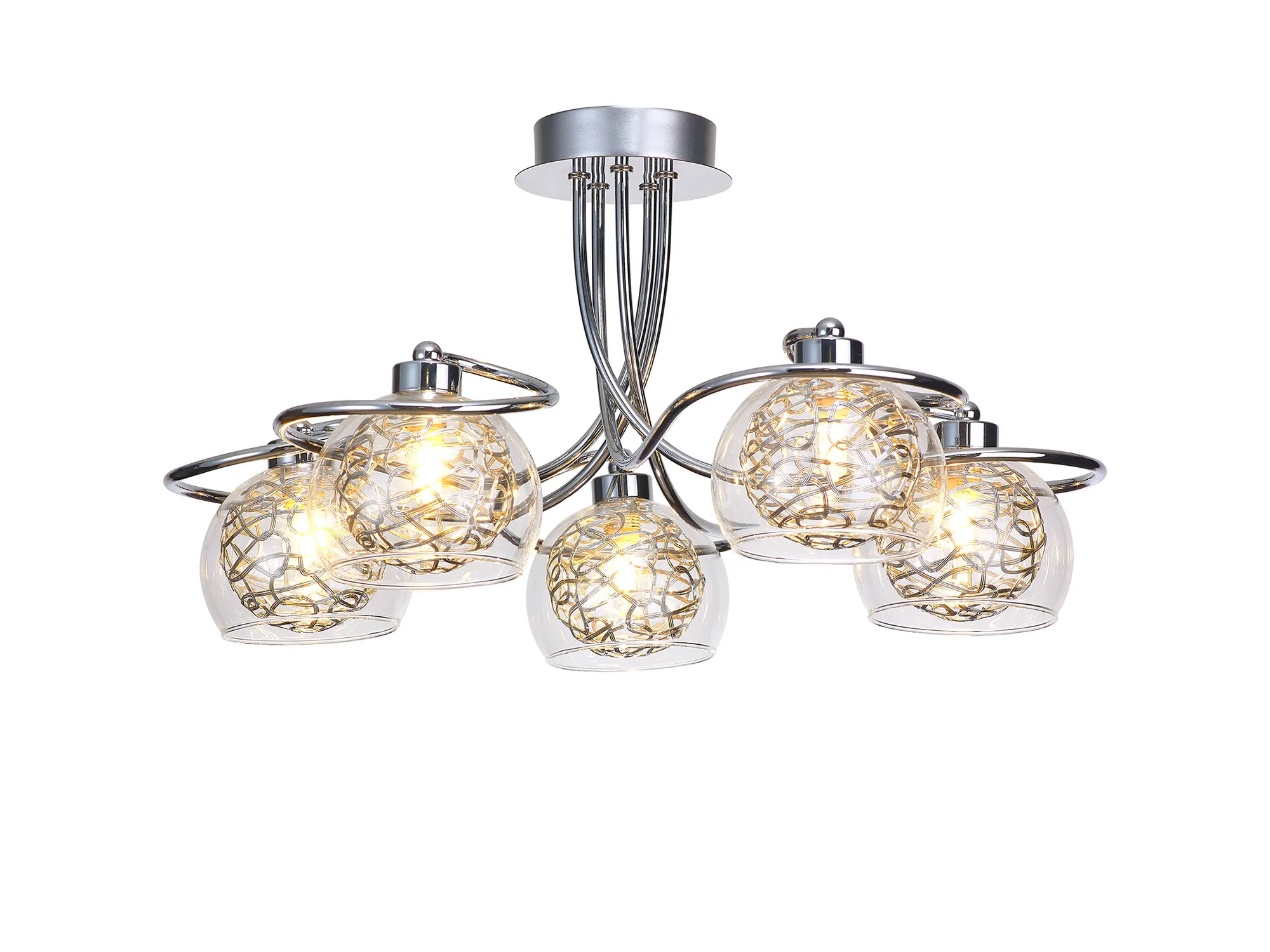 Talia Ceiling Lights Deco Semi Flush Fittings Talia Ceiling Lights Deco Semi Flush Fittings